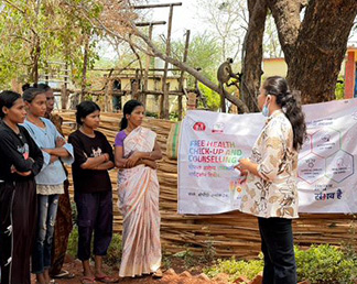 TATA CANCER CARE FOUNDATION BRINGS FIRST-EVER MULTI-NCD SCREENING CAMP TO RANTALODHI VILLAGE TATA CANCER CARE FOUNDATION BRINGS FIRST-EVER MULTI-NCD SCREENING CAMP TO RANTALODHI VILLAGE