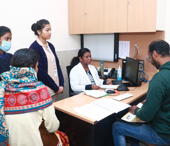 At RCHRC, patient-care teams deliver all-round treatment and provide support to patients, and their families